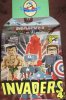 Marvel Minimates Invaders 4 Pack Set Sdcc Torch Bucky